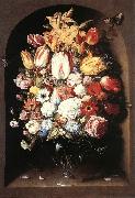 BEERT, Osias Bouquet in a Niche painting